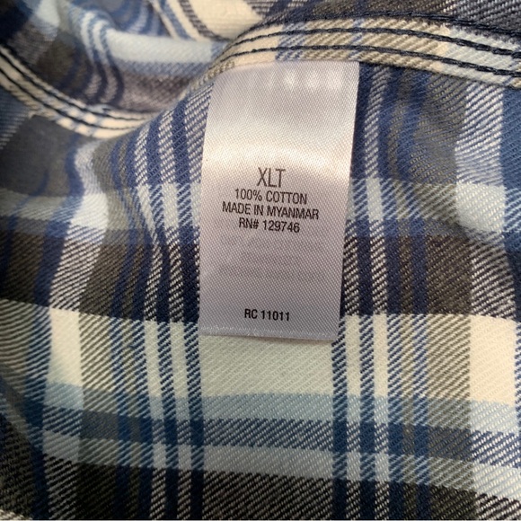 Ridgecut Toughwear Button Down Shirt Men’s Sz XLT - Picture 11 of 11